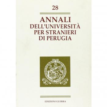 Annali dell'Università per stranieri di Perugia. Anno IX (Vol. 28)