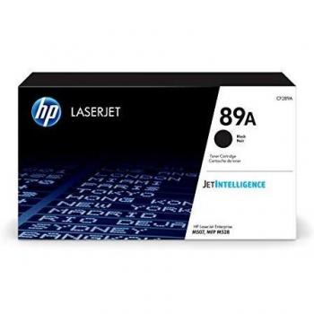 HP 89A CF289A Cartuccia Toner Originale da 5.000 Pagine, Compatibile con le Stampanti HP Laserjet Enterprise Serie M507 e M528, JetIntelligence, Nero