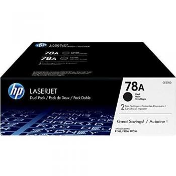 Confezione da 2 cartucce originali di Toner nero LaserJet HP 78A