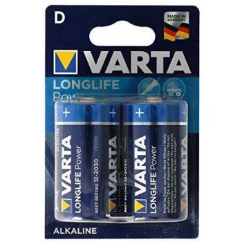 VARTA Pila Alcalina LR20 Blíster 2 uds