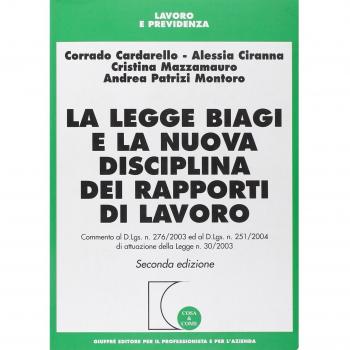 Legge Biagi E La Nuova Disciplina Dei