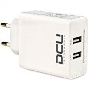 Caricabatterie DCU Tecnologic Compact 2xUSB