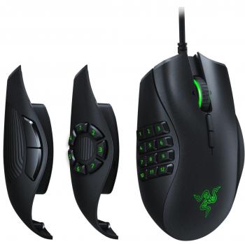 Razer Mouse Gaming Cavo 16000 DPI Nero, Verde