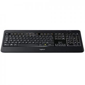 Logitech K800 Wireless Keyboard, Belgian AZERTY Layout