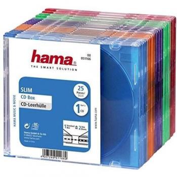 Hama 00051166 Trasparente, blu, 25 pz