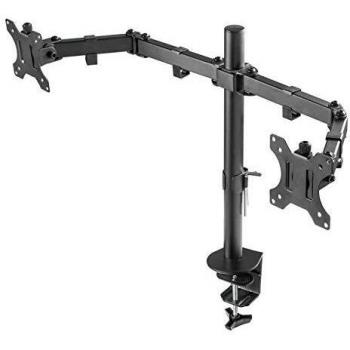 DELTACO Dual monitor desk arm GAM-040 13-32 inch screens