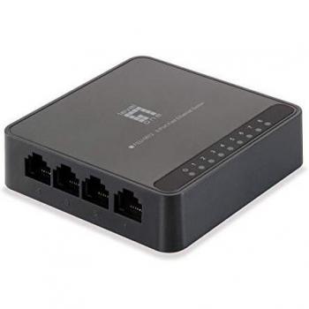 LevelOne FEU-0812 switch di rete Fast Ethernet (10/100) Nero