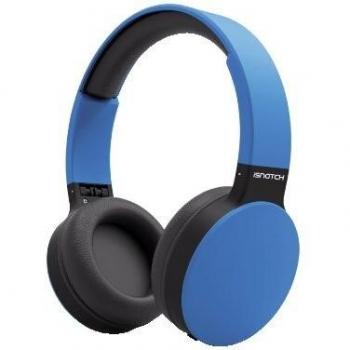 Cuffie Wireless con Microfono Integrato Pieghevoli per Smartphone, Colore: Blu