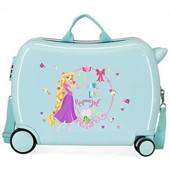 Disney Princesas Maleta Correpasillos ABS Rígida Princess Celebration Verde