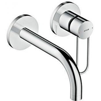 Axor 38121000 Grifo Monomando para Lavabo (Montaje en Pared, caño de 165 mm), Color Cromado, Cromo, Auslauflänge 165mm