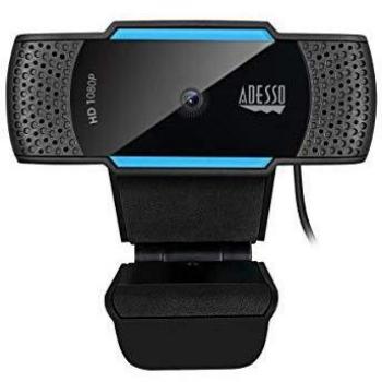 Webcam Full HD CyberTrack H5 con Microfoni Doppio e Otturatore Privacy