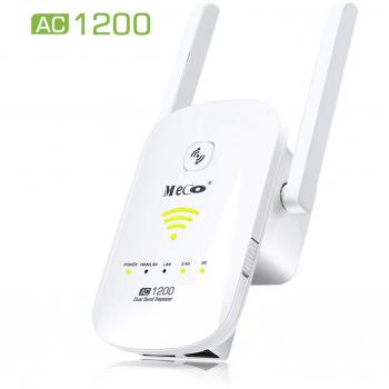 Meco Wireless Extender AC1200 – Range Booster Dual Band