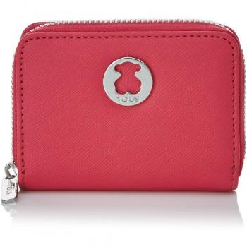 TOUS Angela Dubai Saf, Monedero para Mujer, Rosa (Tri Fucsia 395970307), 10x8x2.5 cm (W x H x L)