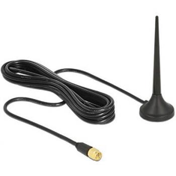 Antenna WLAN Delock 3dBi con base magnetica