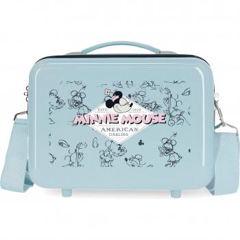 Neceser Disney Minnie 9L Azul Claro