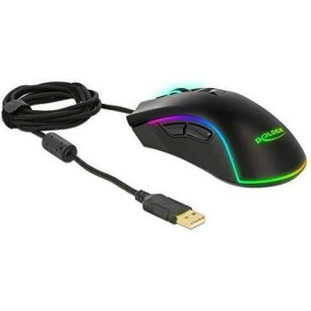 Delock Mouse Gaming Ottico 7 Tasti USB