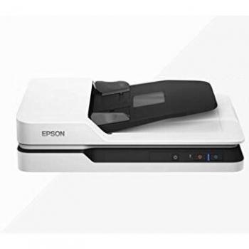 Epson WorkForce DS-1630 Scanner Piano Compatto con software Power PDF incluso che permette di creare, convertire e modificare file PDF, Alimentatore Automatico di Documenti 50 Pagine, USB 3.0