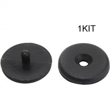 KIT de limitadores para cinturón de seguridad de automóvil, 4 piezas en colores negro y beige