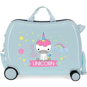 Roll Road. Maleta Infantil 2 Ruedas Multidireccionales Little Me Unicorn