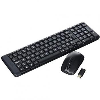 Logitech Wireless Combo MK220 tastiera Mouse incluso RF Inglese Nero