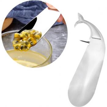 Abrelatas de Fruta de la Pasión de Acero Inoxidable en Forma de Delfín