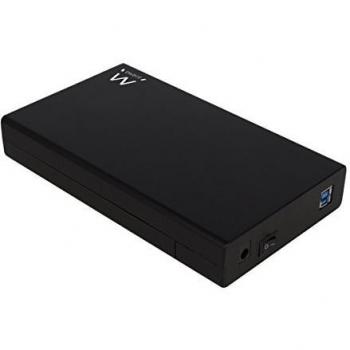 EWENT CASE ESTERNO BOX PER DISCO RIGIDO HDD SATA DA 3,5 POLLICI USB 3.1 COMPATIBILE CON SISTEMI WINDOWS E MAC