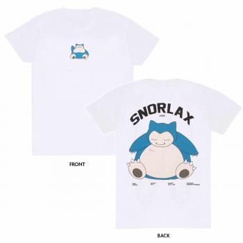 Pokémon Snorlax T-Shirt Blanca Unisex XL