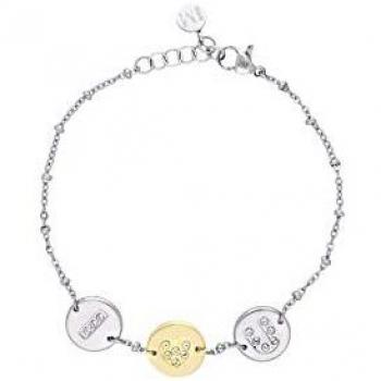 Pulsera Elegante Mujer Morellato SAHQ06 19 cm Acero Gris