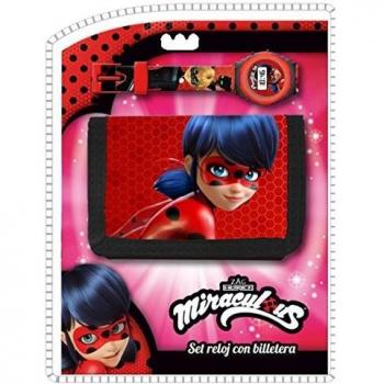 Set de Reloj y Billetera Ladybug
