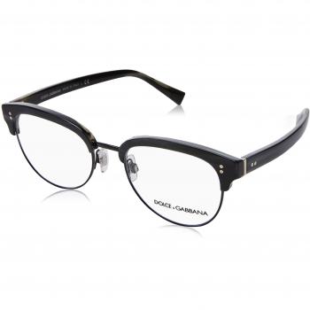 Dolce & Gabbana 0Dg3270, Monturas de Gafas para Hombre, Multicolor (Striped Blue/Black), 52