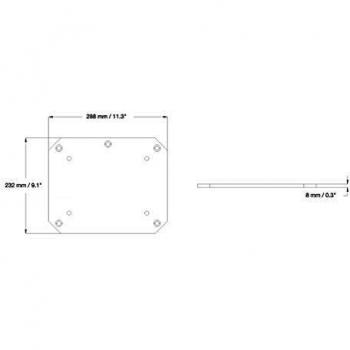Newstar Piatto Piano PLASMA-M2SFPLATE
