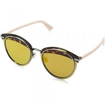 Christian Dior DIOROFFSET1 83 01K, Gafas de Sol para Mujer, Rosa (Havana LtPnk/BRW GD Grey Speckled Ar Marl), 62