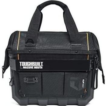 Bolsa de herramientas cuerpo duro ToughBuilt CT‑62‑16A con boca grande