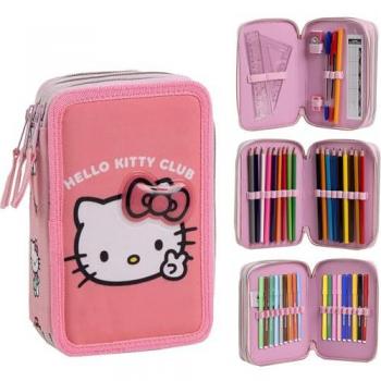 Hello Kitty Estuche de Plumas y Accesorios