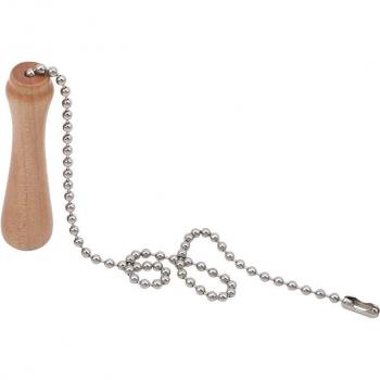 Ventilador de Techo Colgante Madera y Cadena