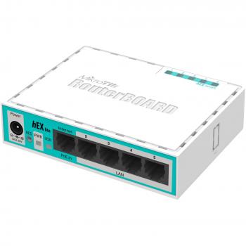 Mikrotik hEX lite Collegamento ethernet LAN Bianco
