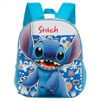 Mochila Stitch 3D Azul Junior