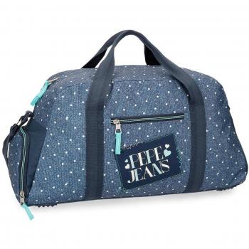 Bolsa de viaje Pepe Jeans Olaia azul 55 cm