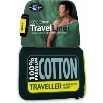 SEATO SUMMIT Saco Sábana Premium Algodón Doble Marino