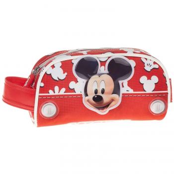 Mickey Mouse Estuche portatodo, Color Rojo, 20 cm (Karactermanía 30973)