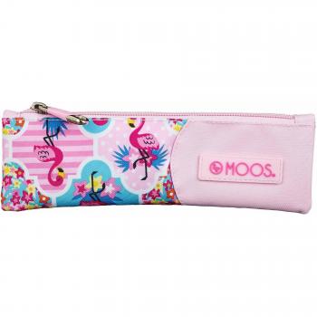 Estuche Escolar Flamingo Rosa