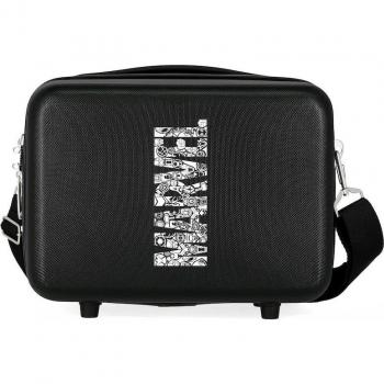 Neceser ABS Disney 100 Logo negro