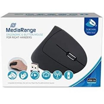 Mouse MediaRange MROS232 Senza Fili Nero