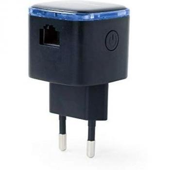 GEMBIRD Wireless Repeater 300Mbps WEP(64/128) WPA WPA2, Black