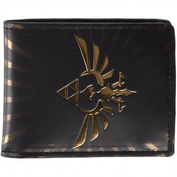 Cartera de la Leyenda de Zelda (Negro / Oro)