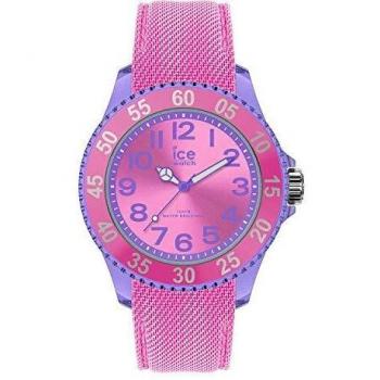ICE-WATCH, Reloj de Silicona Rosa para Niña, Modelo Cartoon Dolly, 017729 (Pequeño)