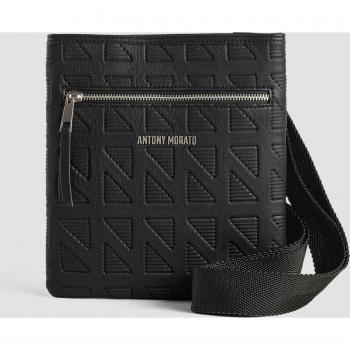 Messenger Geométrico de Piel Sintética