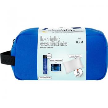 Set Completo Blue K Night con Esencia Hidratante y Funda Gris Perla