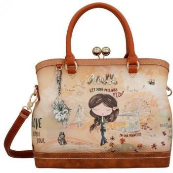 Bolso de mano y bandolera Anekke Peace & Love