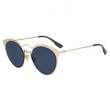 Dior Gafas de Sol DIORNEBULA A9 000 en Dorado con Lentes Azul para Mujer